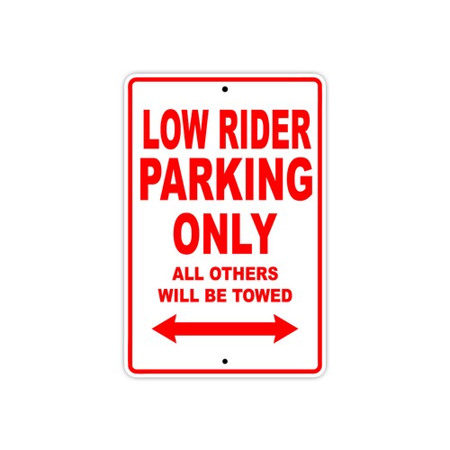 Low rider parking - rider, towed