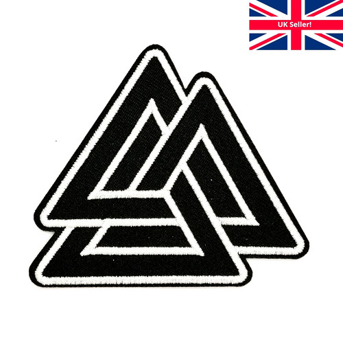 Iron sew patch - on, valknut