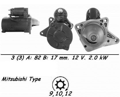 Genuine wai starter motor for - genuine,