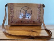 1980s Artisan Hand-Tooled