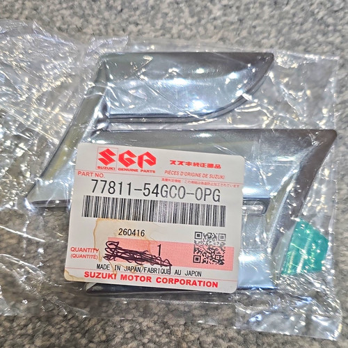 Suzuki front bumper chrome - bumper,