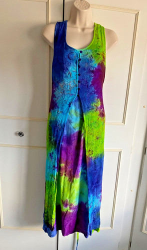 Jordash tie dyed green blue - -,