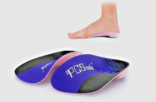 New PCSsole 3/4 Orthotics Shoe Insoles High Arch Supports Size S (W 3.5 to 5 UK)