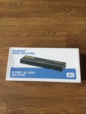 4K HDMI Splitter 1 in 8 Out, 8 Way Distributor HDMI Splitter 1x8 Support 4K 3D