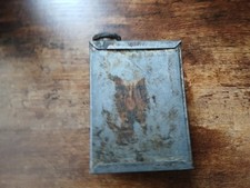 WW2 Vickers oil can. CANS OIL MG with brush.