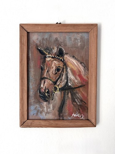 Vintage original art - original, oil