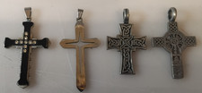 Cross pendants mixed - x, 4