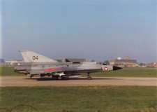 Military Aircraft Photograph Saab 35 Draken (?30)
