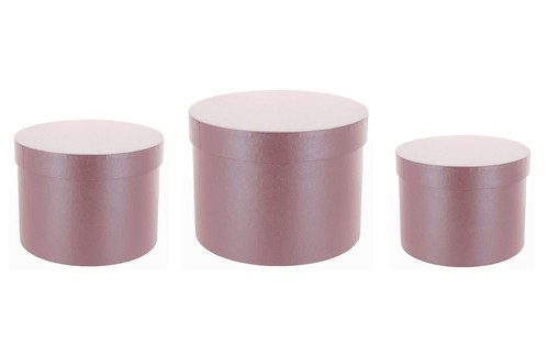 Round florist flower - hat, boxes