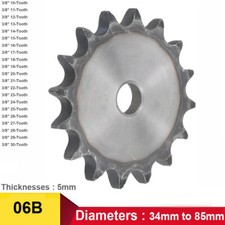 06B Flat Sprocket 10-30 Tooth