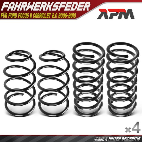 Suspension springs front - 4x,
