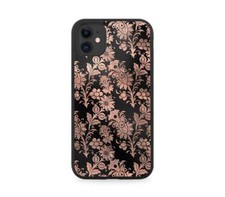 Vintage Floral Rose Gold Print