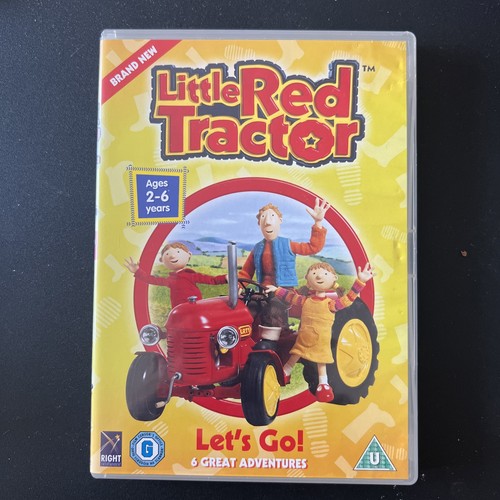 The little red tractor - red,