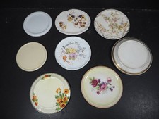 Joblot of 8 Antique & Vintage Teapot Stands - Shelley, Crown Ducal ect