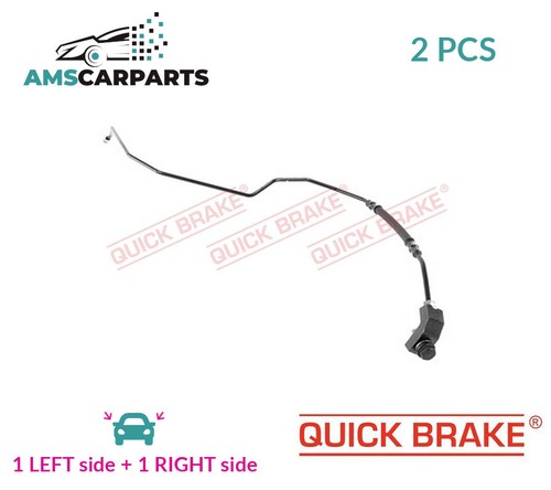 Brake hose line pipe - pipe, rear