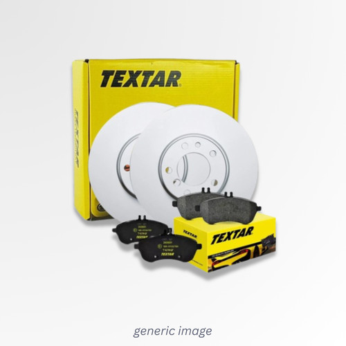 Textar front brake - brake, discs