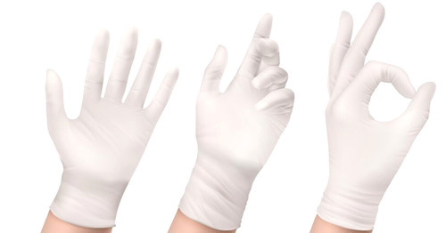 Ceremonial white gloves for - ceremonial,