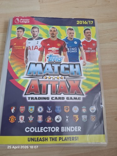Topps match attax 2016 - topps, 2016/17