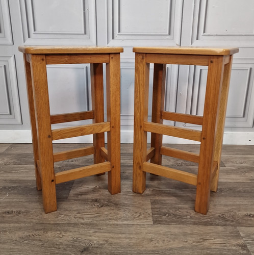 Vintage pair bar - vintage, stools