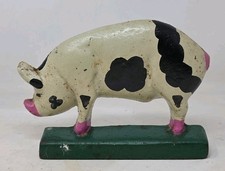 Cast Iron Pig Door Stop