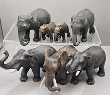Vintage Schleich Elephant Bundle x7 1997-2004
