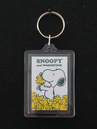 Snoopy and woodstock keyring - snoopy,