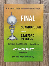 FA Trophy Final -  Scarborough