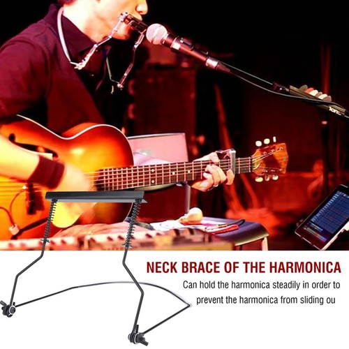 Harmonica neck rack adjustable - harmonica,