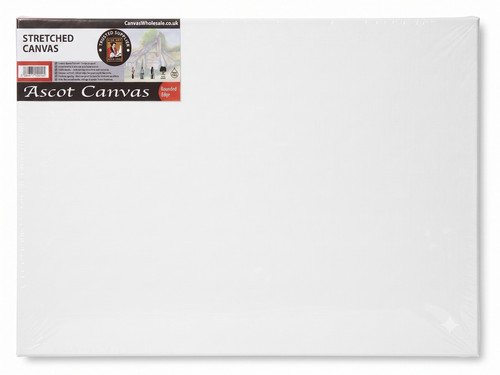 Blank stretched canvas - stretched, frame