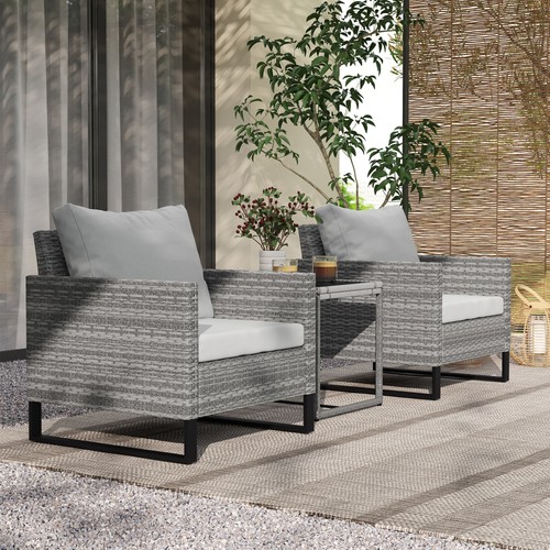 Pieces rattan bistro - 3, set