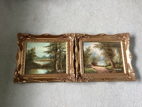 Irene cafieri signed oil - cafieri,