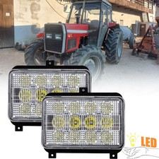 1693943M93 LED HEAD LIGHTS FOR MASSEY FERGUSON 350 352 362 365 372 375 TRACTORS 