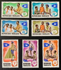 Togo 1968** Boy Scouts /