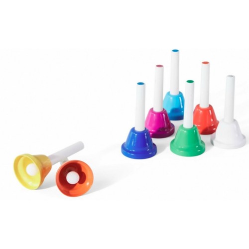 Pieces tuned handbell set 8 - 8,
