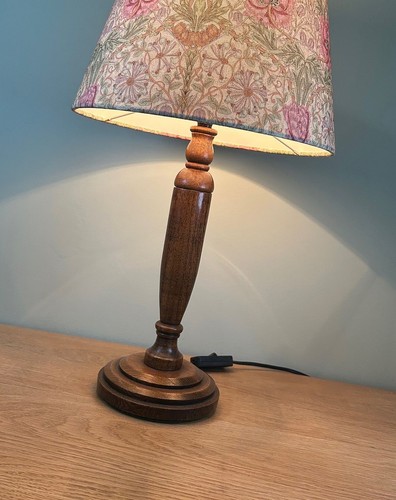 Vintage turned oak - vintage, wooden