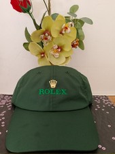 Rolex Logo Hat Green Strapback