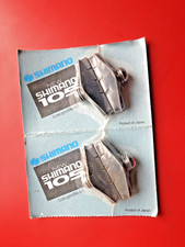 NEW OLD STOCK VINTAGE GENUINE SHIMANO 105 LO-PRO BRAKE BLOCKS & SHOES,SET OF 4