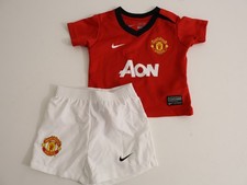 Manchester United 2011/12 Nike Infant Home Kit Shirt & Shorts 3-6 Months