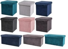 Folding Ottoman Storage Box