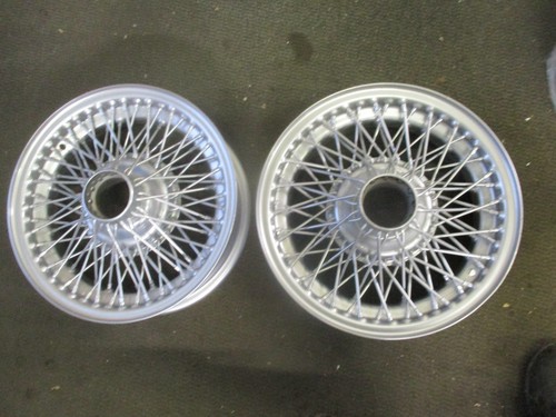 Mws silver jaguar wire wheels - ,