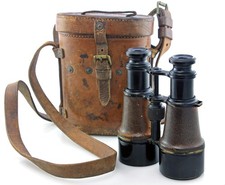 Officers field glasses v - glasses, mk