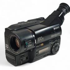 Sony Handycam CCD-TR315E Camcorder NightShot Video8 Tape Camera Bundle