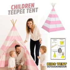 Kids Teepee Tent Large Canvas