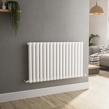 Sorrento White Horizontal Oval