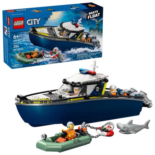 Lego city 60456 police boat - 60456,