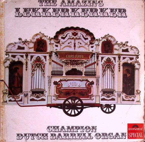 Draaiorgel lekkerkerker - draaiorgel, "de