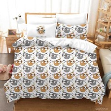 3D Sloth Cartoon Pattern Kids