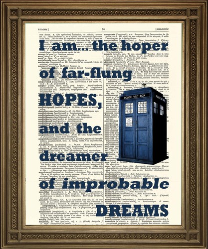 Doctor who tardis print - doctor,