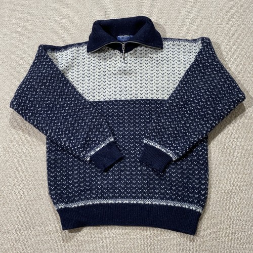 Vintage wool jumper mens - wool,