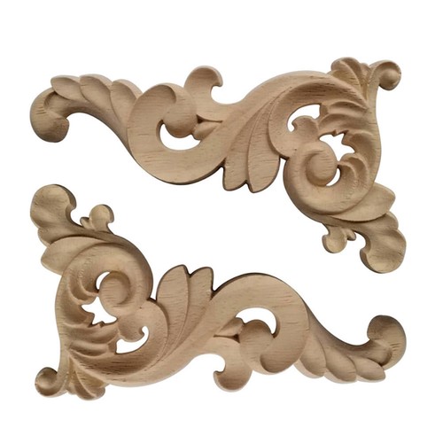 Pcs wooden applique - 2,